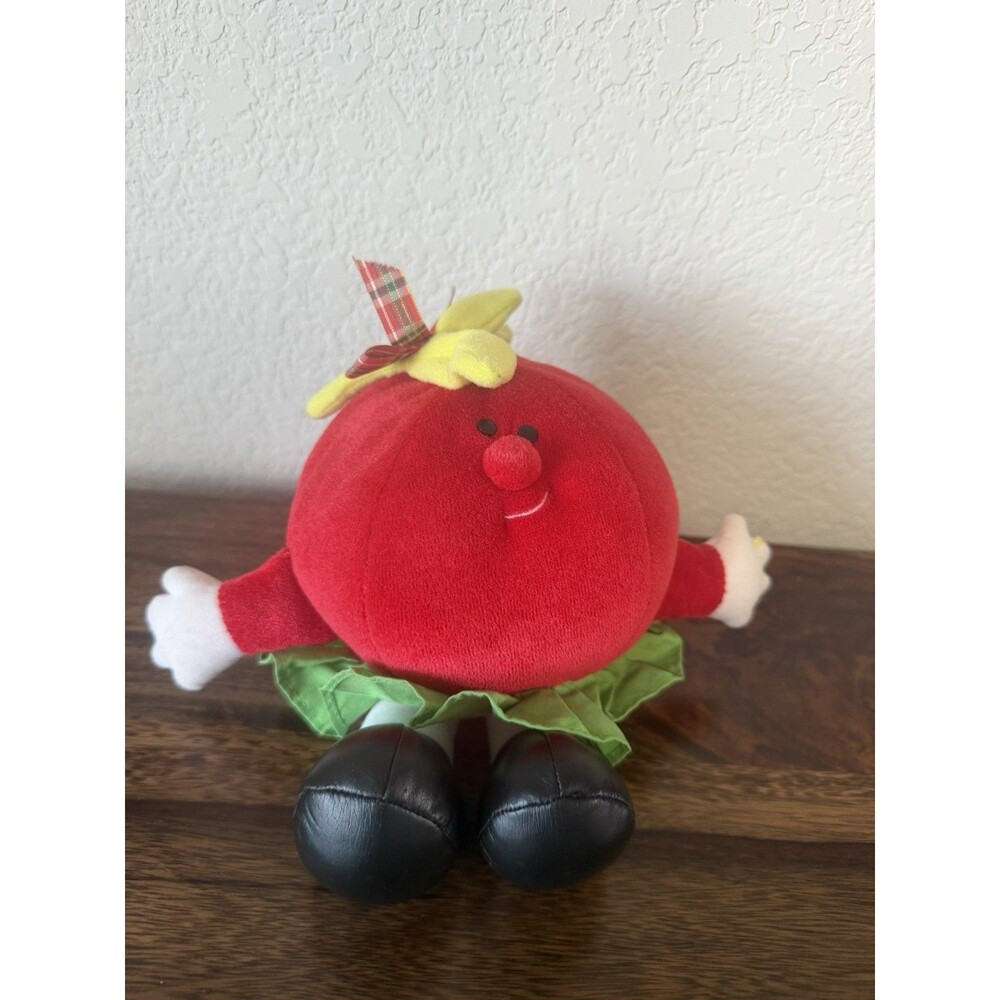 Vintage 1985/1986 Somersaults Pals by Avon Plush - Tallulah (tomato)